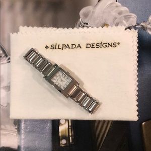 SILPADA STAINLESS STEEL WATCH